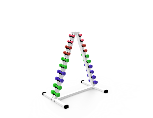 Complete set of dumbbells and dumbbell rack RL-SZ-13